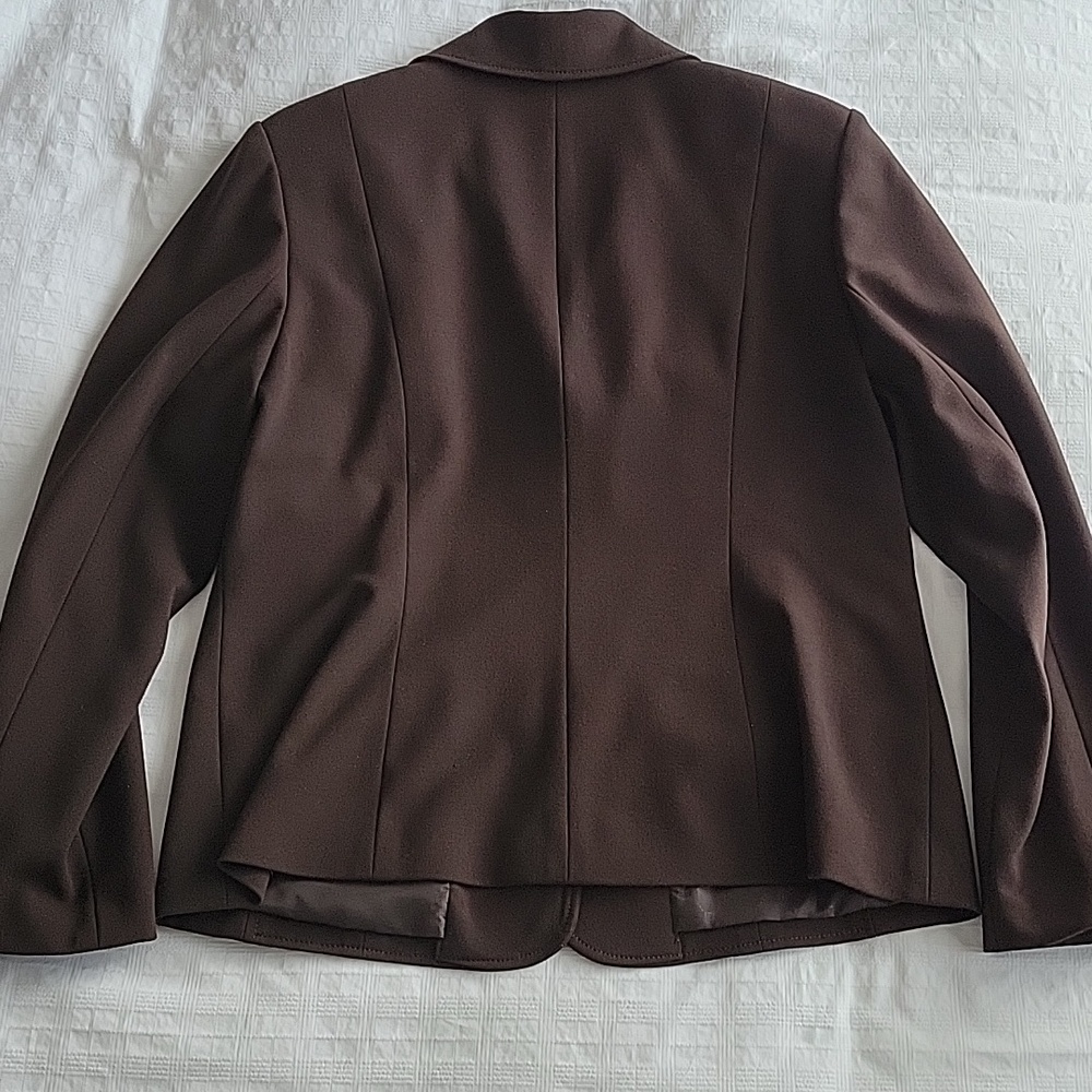 Laura Petites Brown Blazer - Picture 6 of 6
